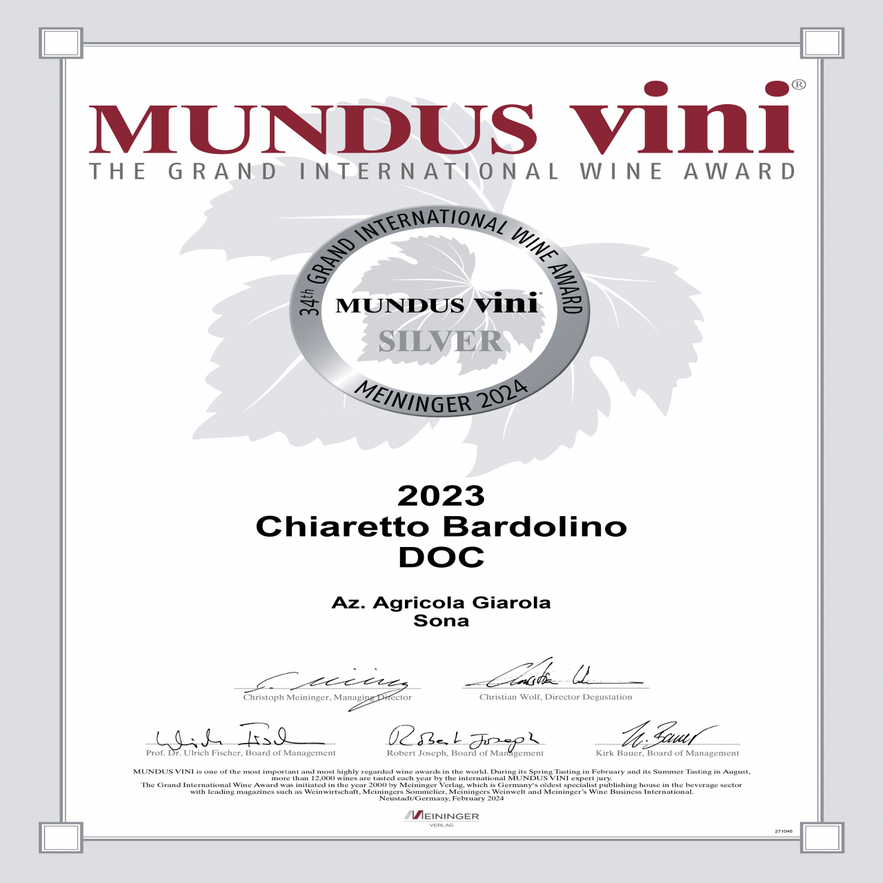 Mondus Vini 2024